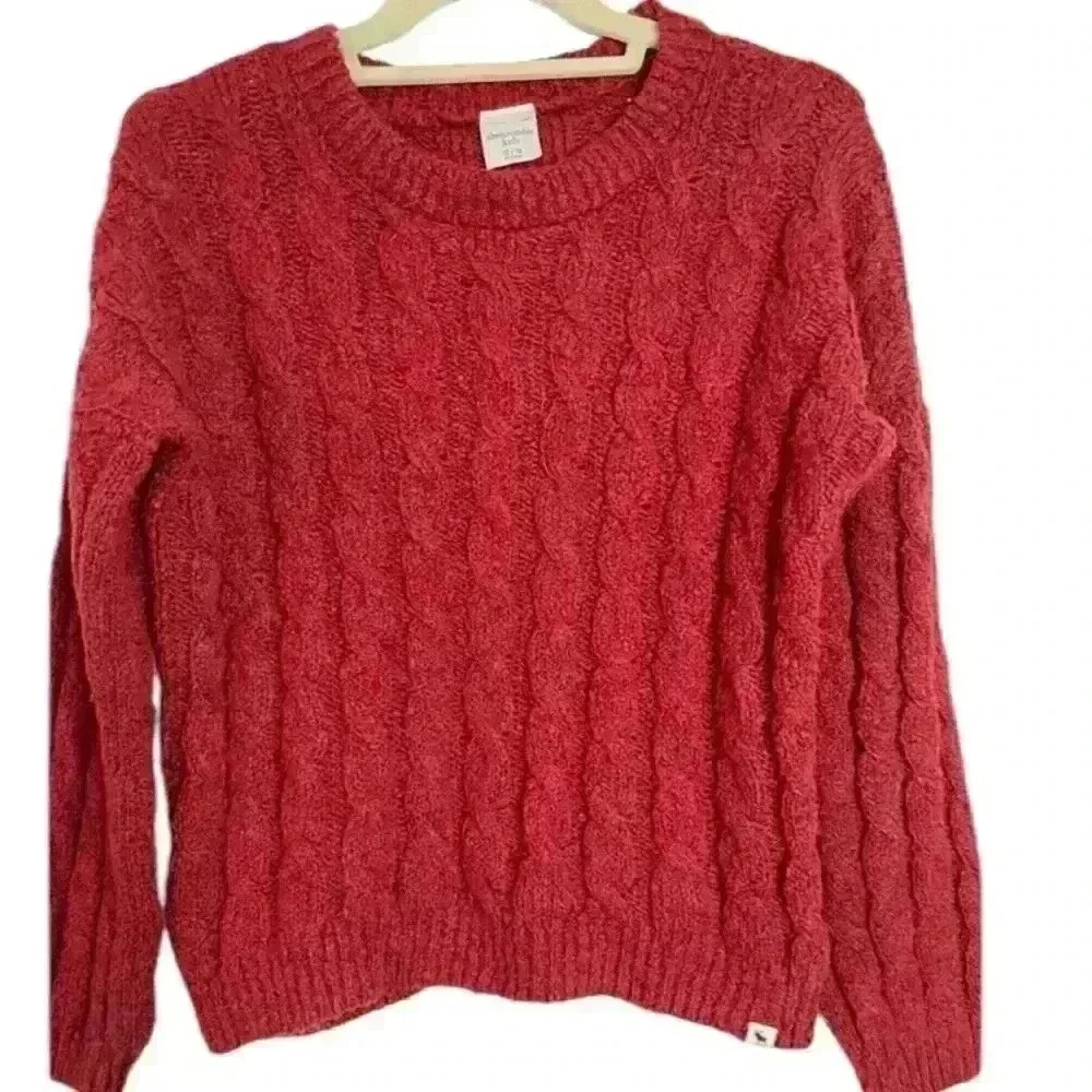 ABERCROMBIE KIDS Cable Girls Knit Sweater 
13/14